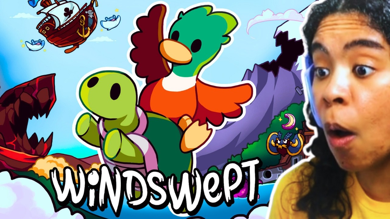 This 90's-inspired indie game is reminiscent of Donkey Kong Country! 👀 WINDSWEPT: First Look