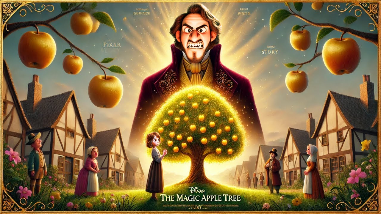 New Animation Movie 2025 | The Magic Apple Tree 🌟 | Cartoon video Fantasy Fairytale story