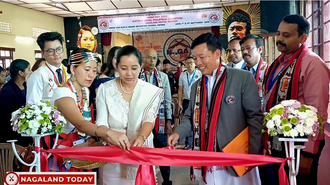 NAGA-PEX 2025 Philatelic Exhibition | Don Bosco Kohima | Special Cover & Student Participation.