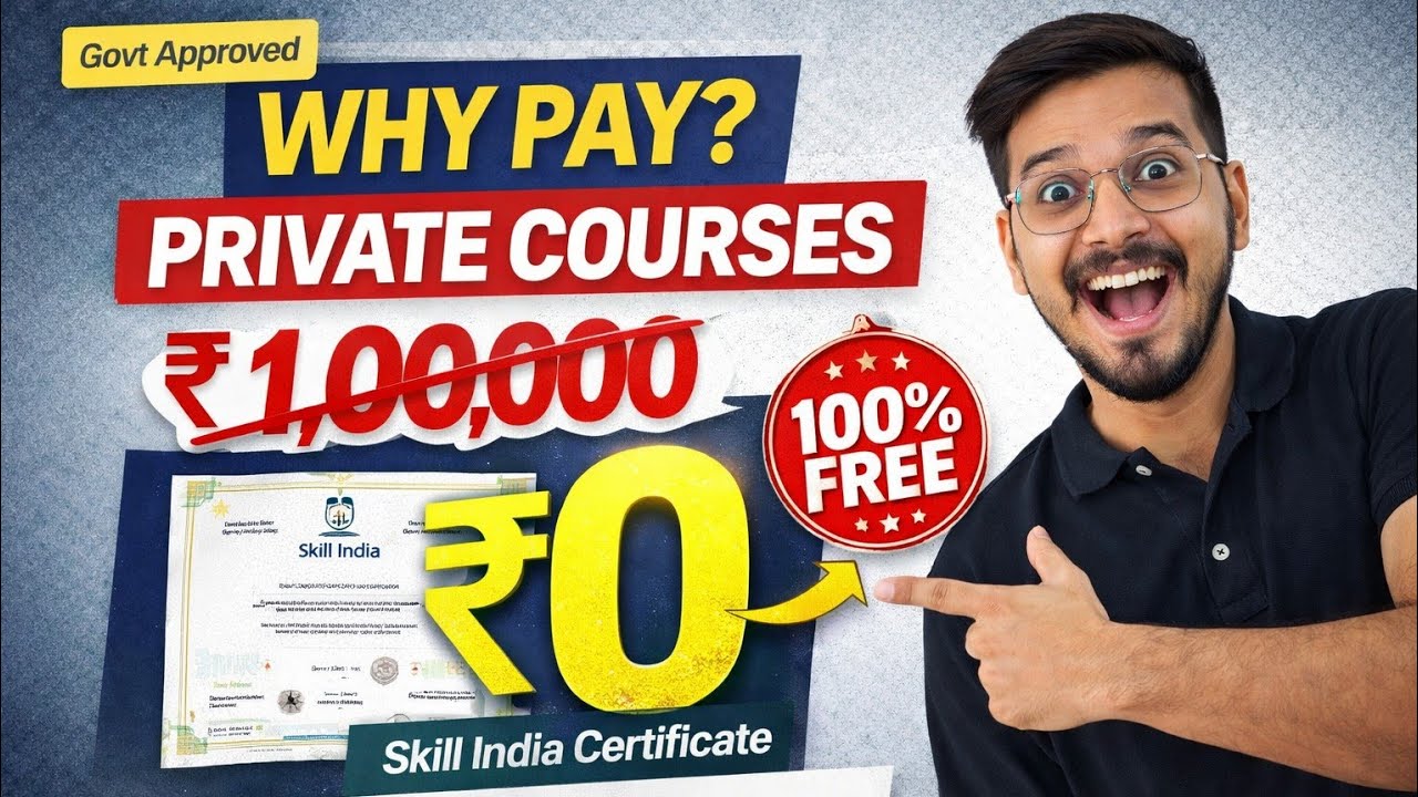 Skill India Digital Portal Complete Guide 2026 | Freshers & Students Ke Liye Full Tutorial | 