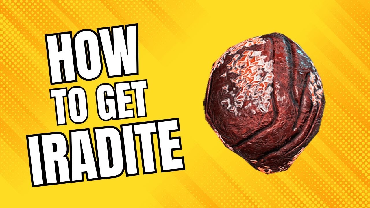 How to get Iradite in Warframe