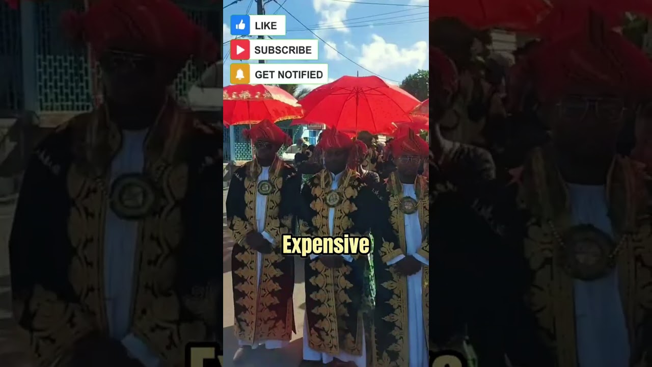 💍 Inside Comoros' Grand &ldquo;Anda&rdquo; Wedding Tradition! #comoros #anda #traditionalmarriage #islandtour