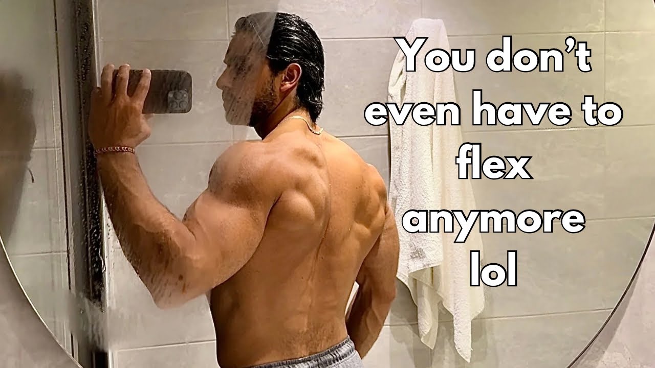 Back thickness boosted my aura (thick back supremacy formula for looking ripped in clothes)