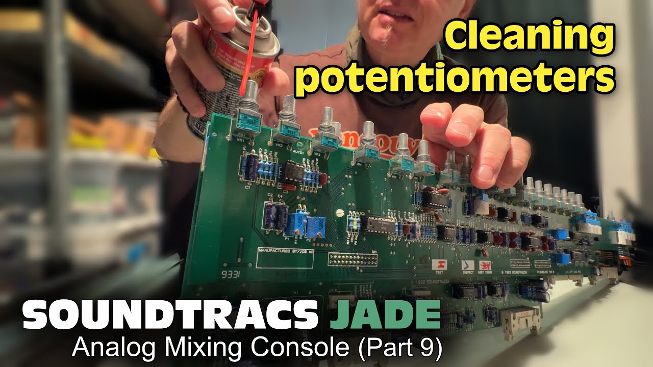 Soundtracs JADE (pt 9) - Cleaning Potentiometers