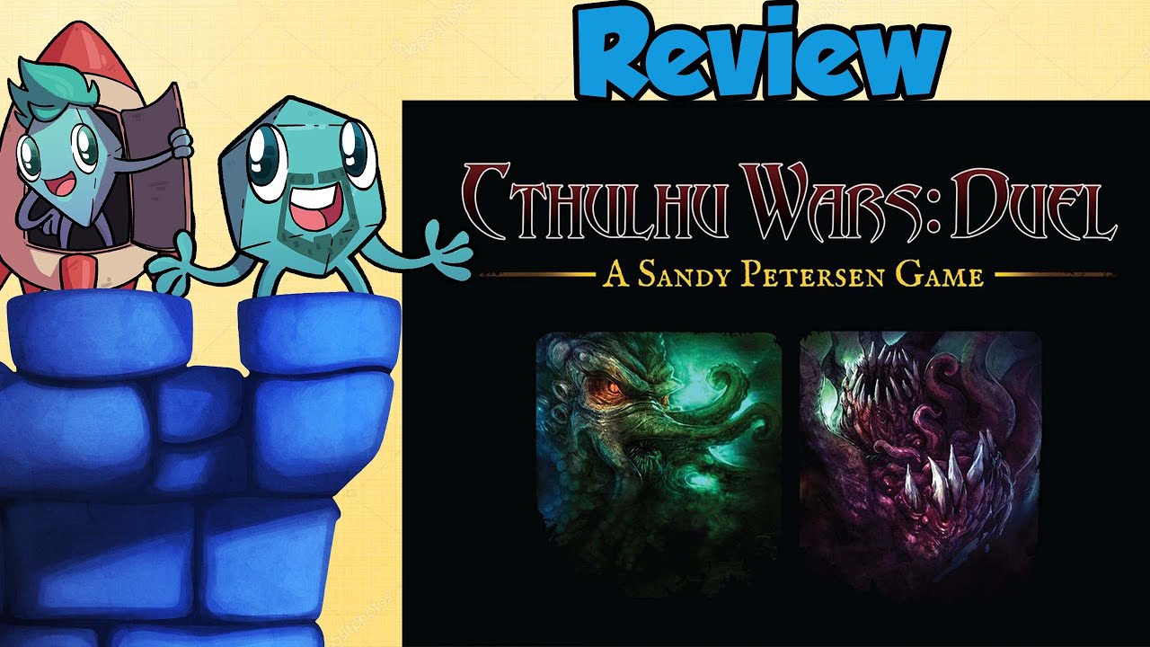 Cthulhu Wars Duel Review - with Mike & Roy