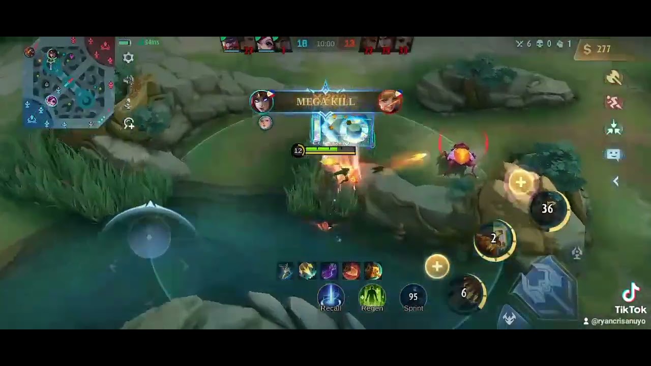 Mobile Legends Irithel Highlights one Hit deleted.