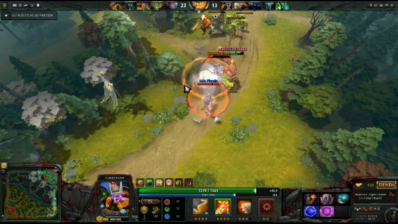 Volteada Epica | Timbersaw Dota 2 | Epic Win