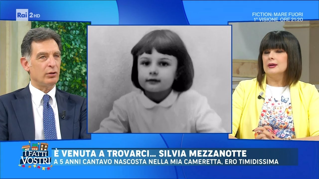 È venuta a trovarci... Silvia Mezzanotte - I Fatti Vostri 26/03/2025