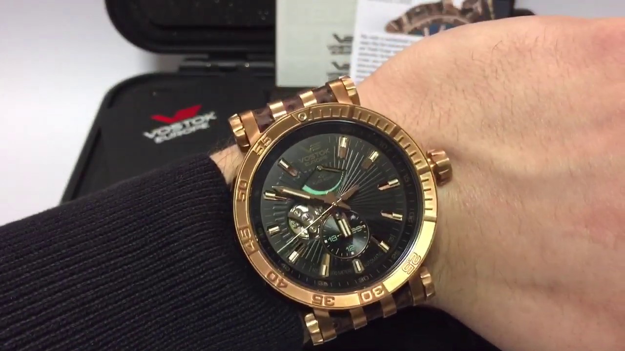 Vostok-Europe Energia Bronze - YN84-575O540 Automatic OpenHeart karóra