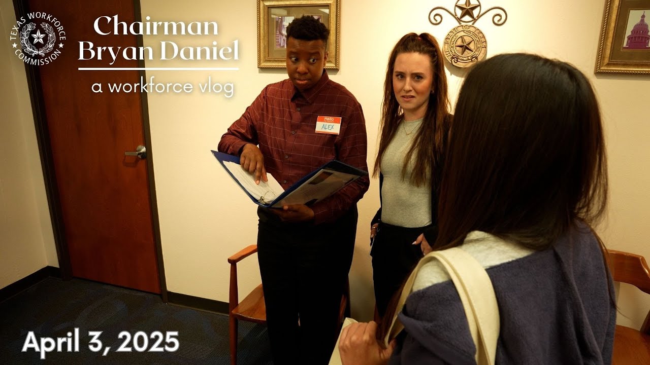 Workforce Readiness | Chairman Bryan Daniel VLOG | April 3, 2025