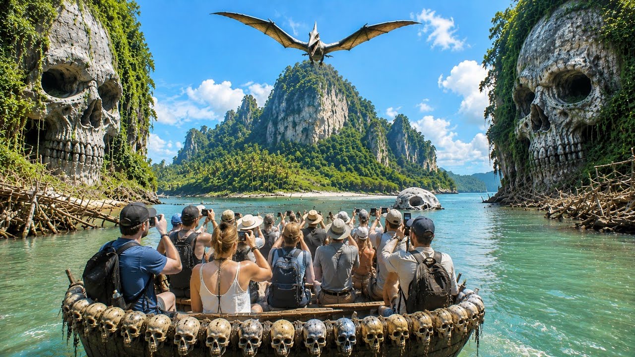 Visitors Accidentally Found an ISLAND That Rule by Oldest LIFE | Film/Movie Explained in Hindi/Urdu