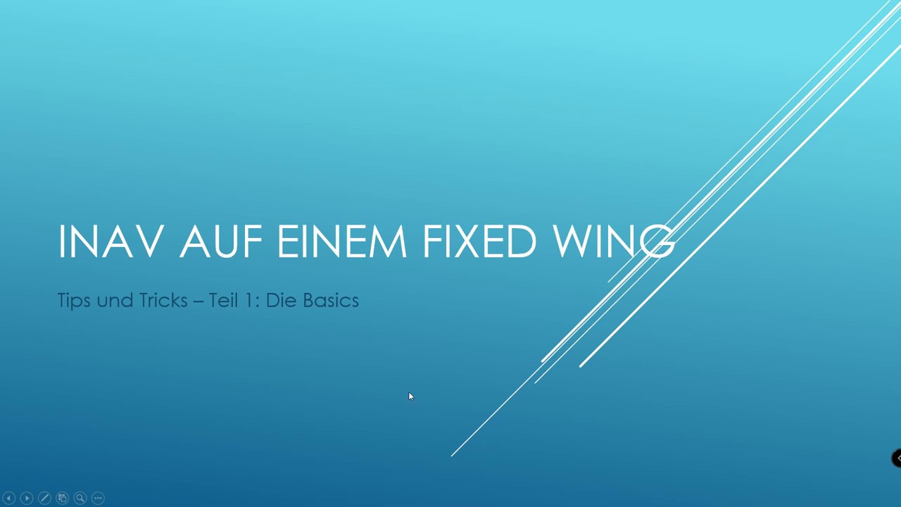INAV auf Fixed Wing - PART 1 - Einrichten für den ersten Flug [BESCHREIBUNG CHECKEN!]