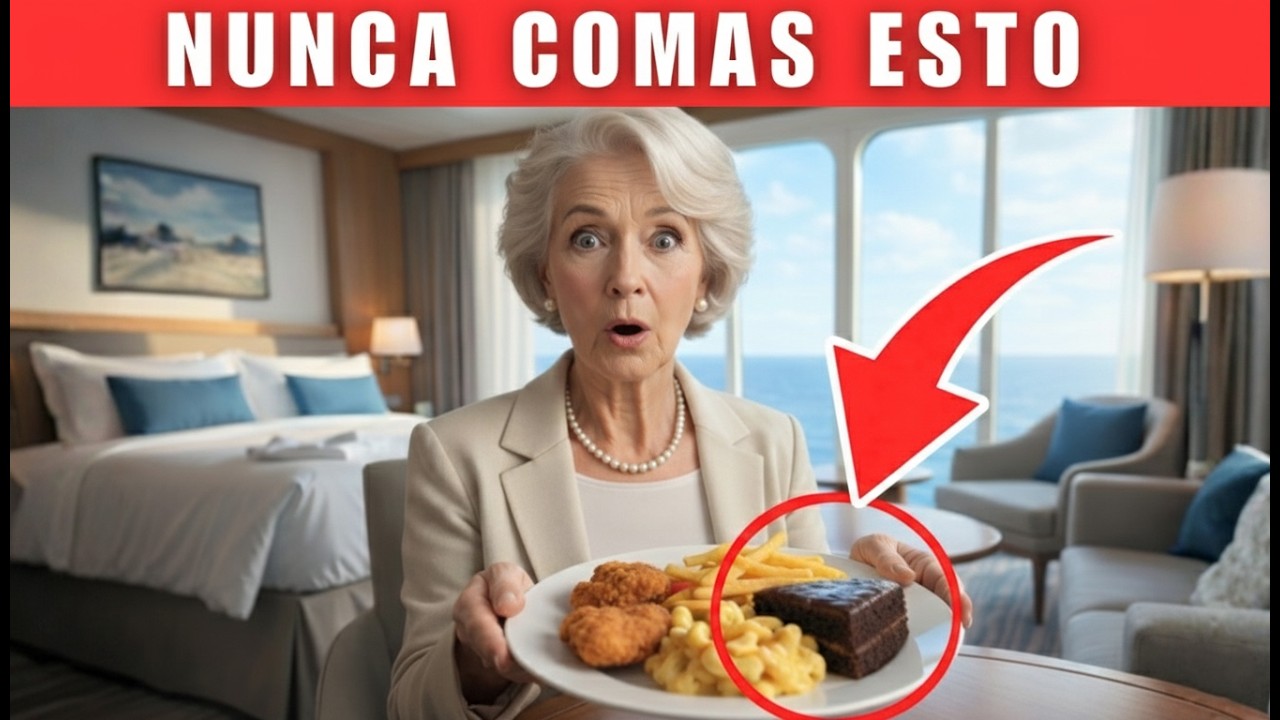 10 comidas del buffet del crucero que NUNCA deberías COMER