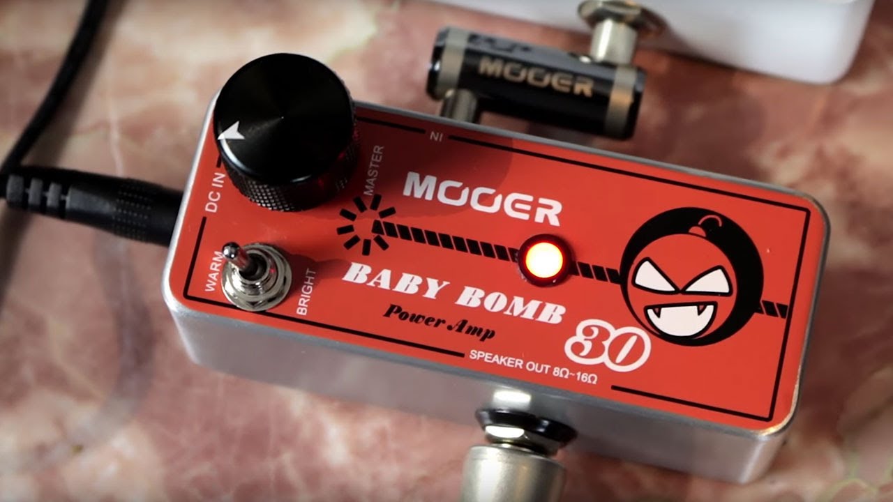 Mooer Baby Bomb - Tiny 30-watt Power Amp for under $100