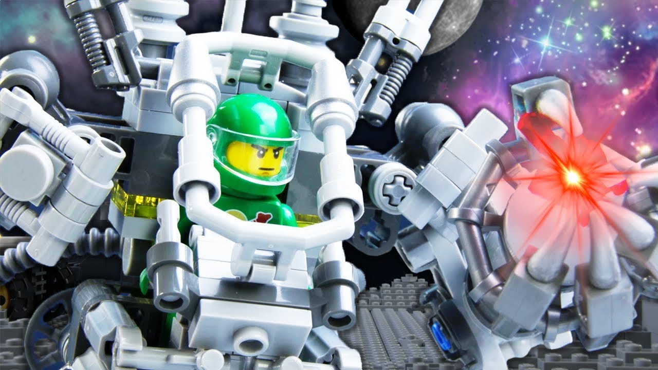 LEGO City Exo Suit Mech Brick Build STOP MOTION LEGO Astronaut's Alien Crystal | LEGO | Billy Bricks