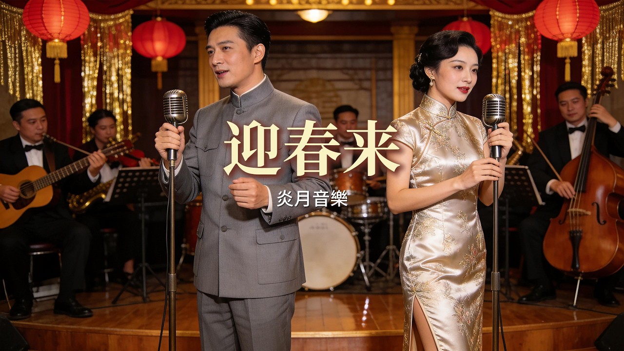 《迎春来》｜1940s–1950s 上海時代曲 × 懷舊爵士新年歌 Chinese Jazz-Pop