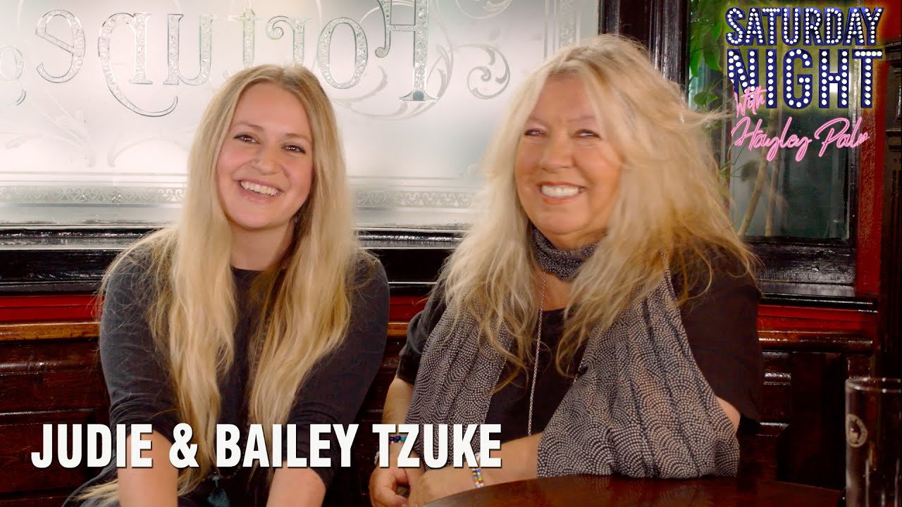 Judie and Bailey Tzuke on Saturday Night With Hayley Palmer