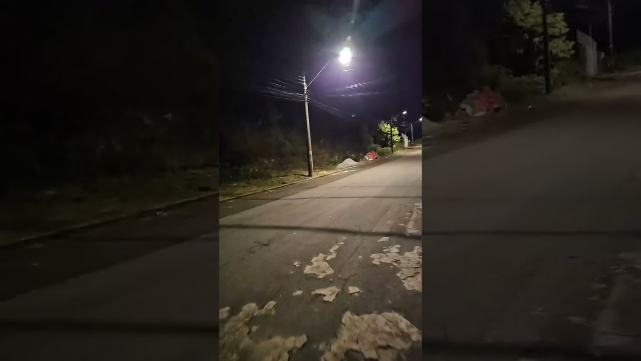 ANDANDO PELAS RUAS NA MADRUGADA ATÉ VIR UMA TEMPESTADE