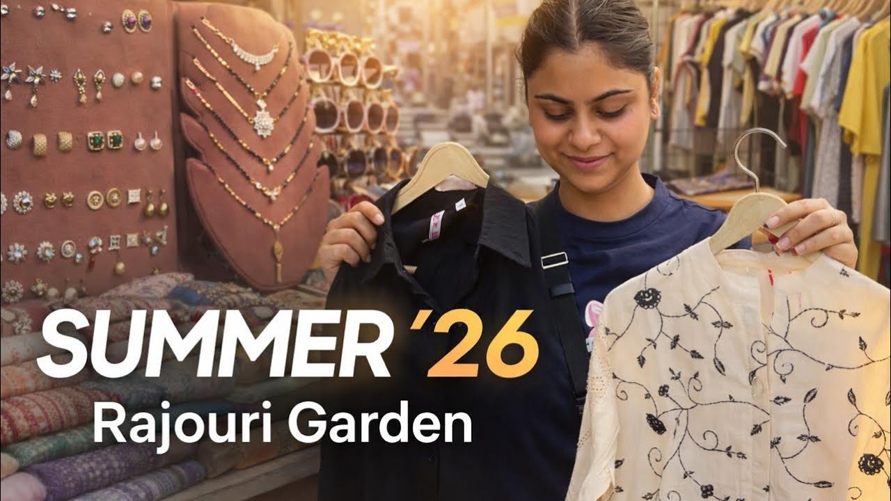 Rajouri Garden Market Summer Collection 2026😍
