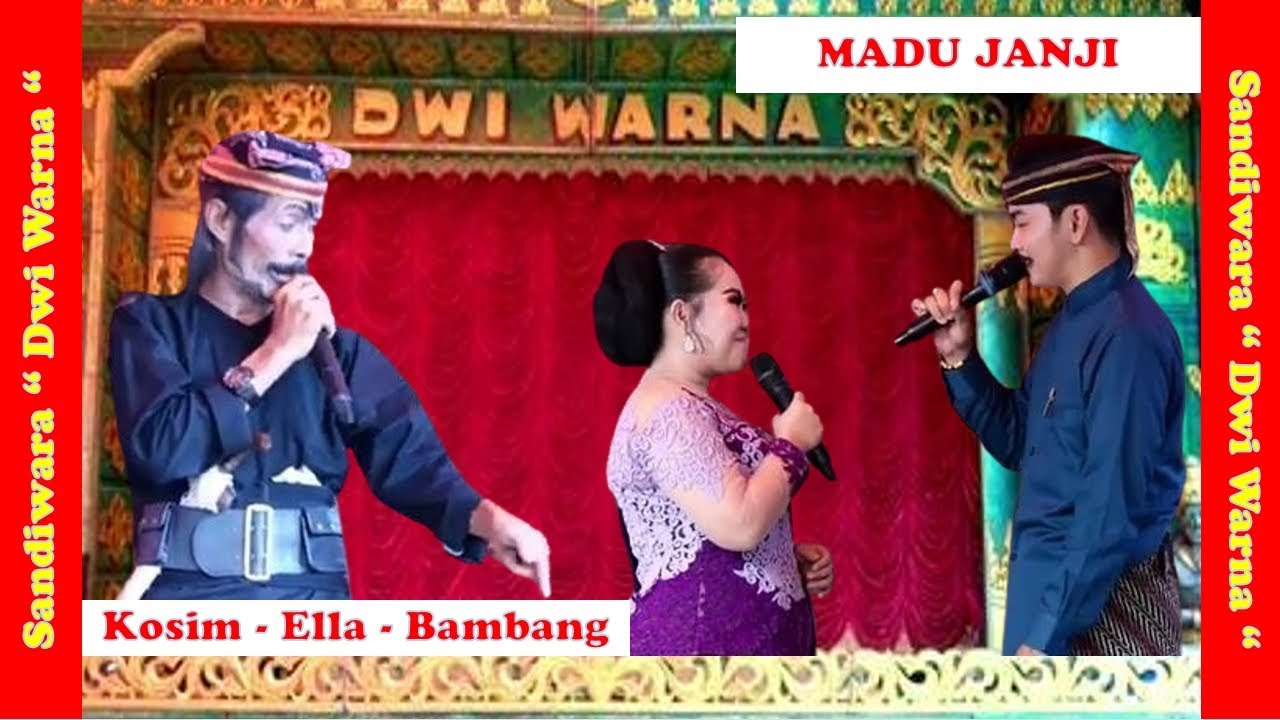 Kosim Ella Bambang 032  - Teman Galau Bersama Sandiwara Dwi Warna - LIVE STREAMING KJPS