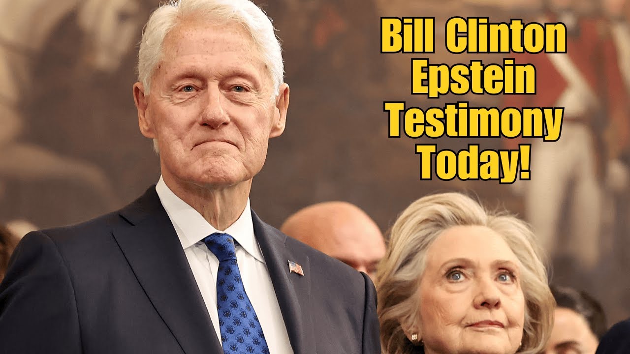 Coffee With Texas Paul!  Bill Clinton's Epstein Testimony Is Today!