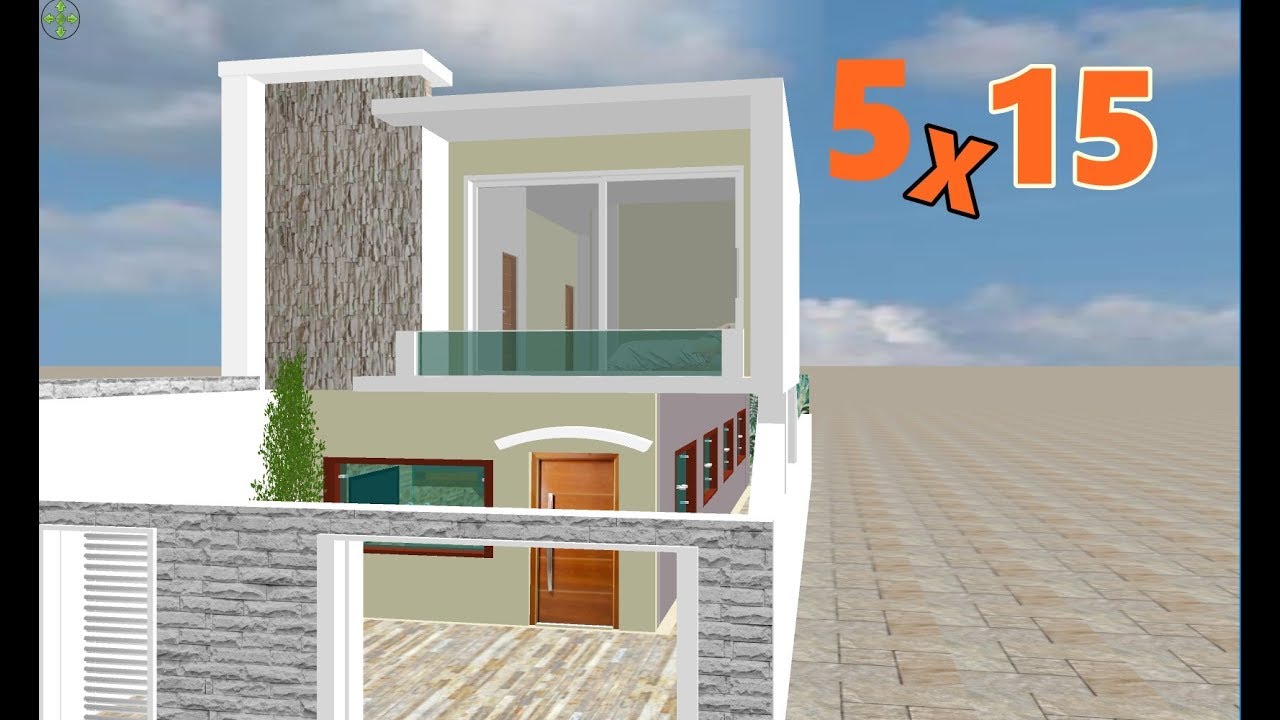 SOBRADO PEQUENO 5X15 MARAVILHOSO