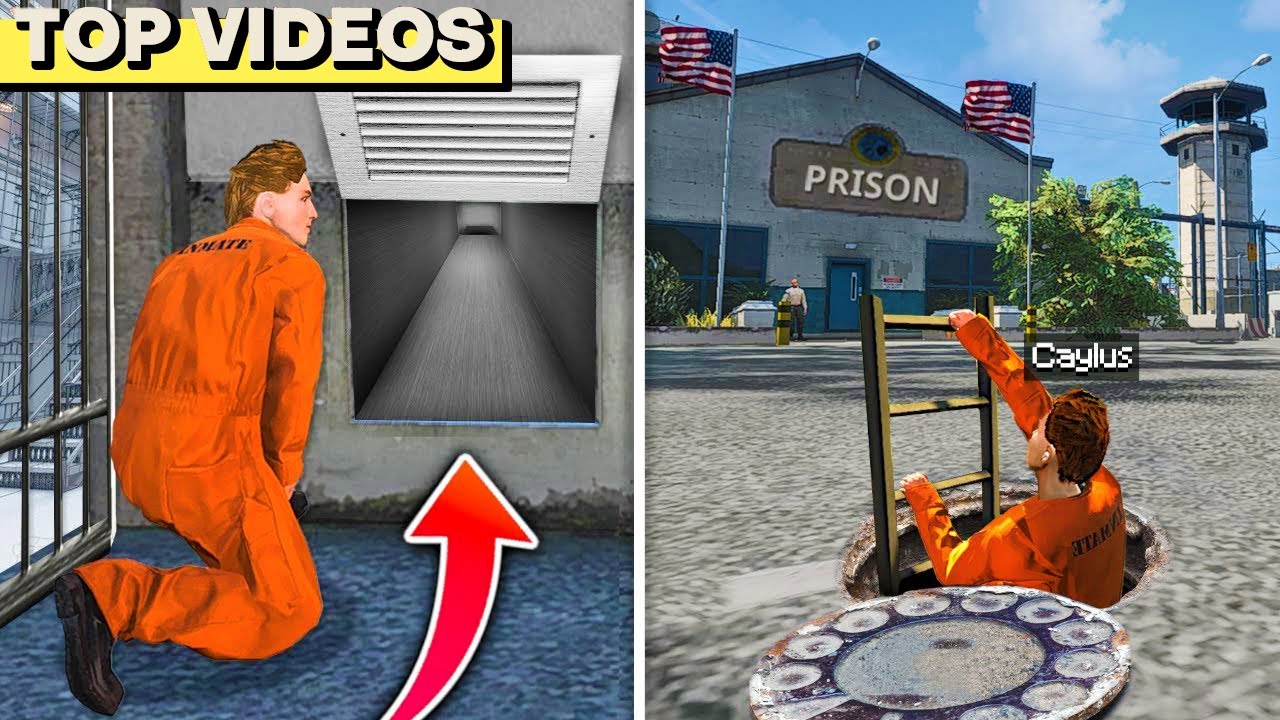 I Broke Out Of PRISON In GTA 5!