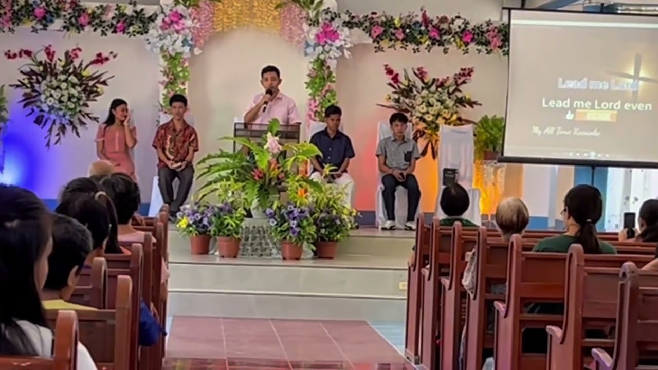 Lead me Lord cover by James Brian Elesis (Church Divine Service)