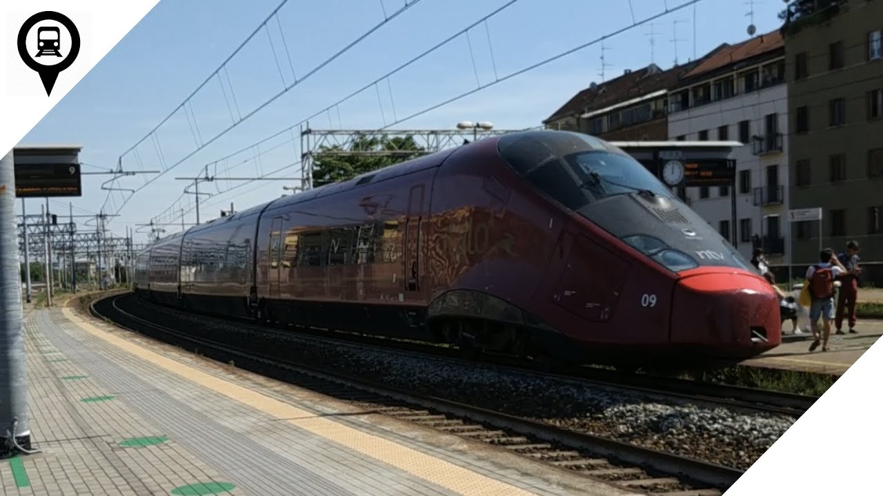TRENI alla STAZIONE di: MILANO LAMBRATE