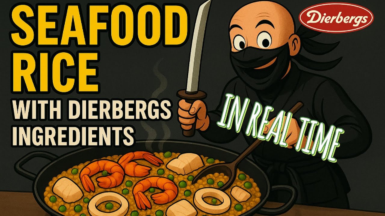 Seafood Rice with Dierbergs ingredients (in real time)
