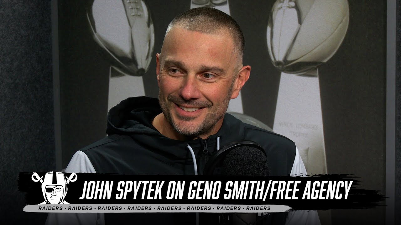 John Spytek on Trading for Geno Smith: ‘Too Good of an Opportunity’ | Raiders | NFL