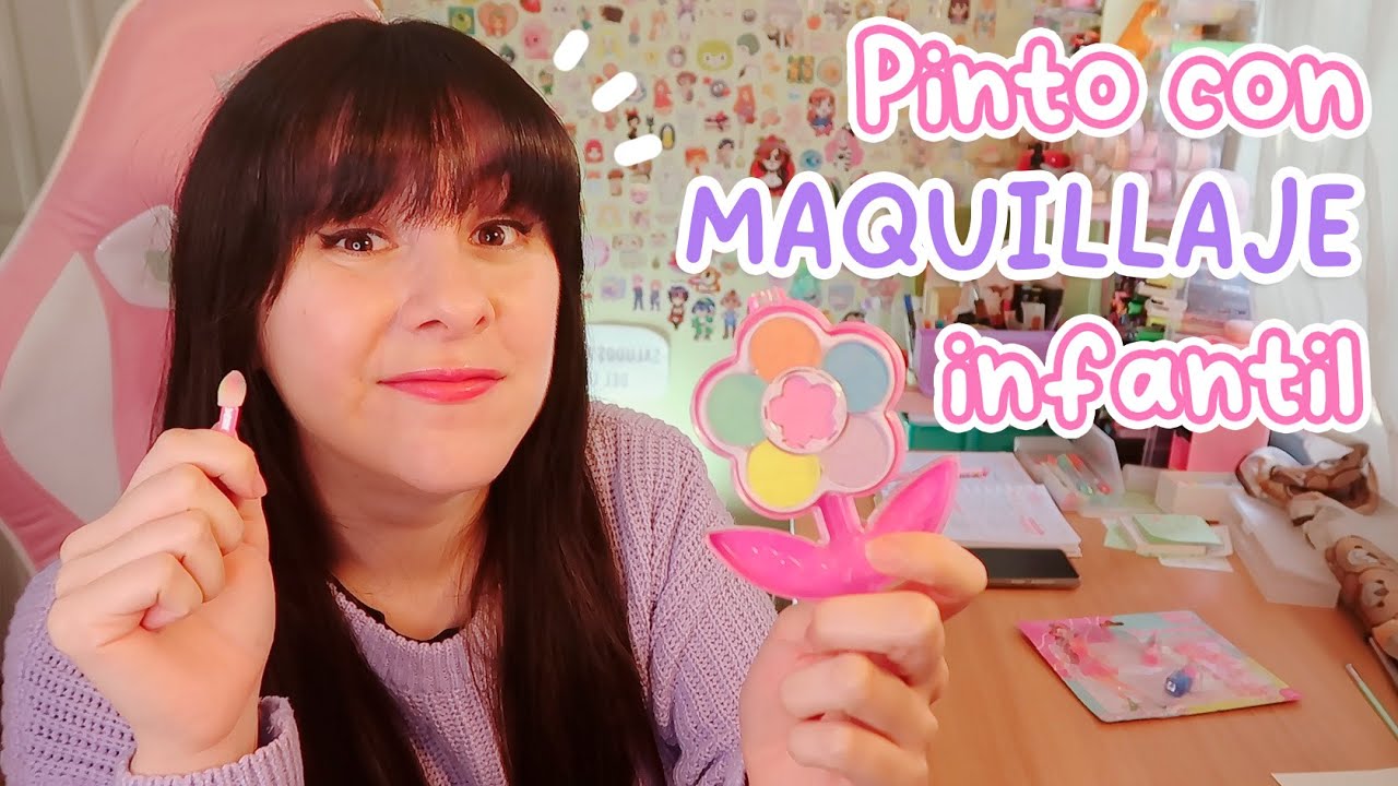 Pinto con maquillaje Infantil 🌼