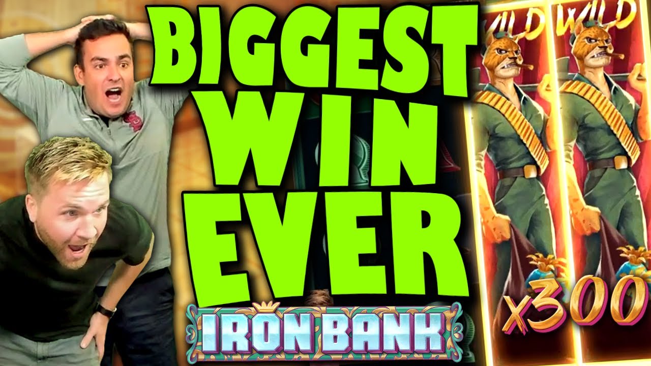 Our *NEW* Biggest Win Ever on IRON BANK!