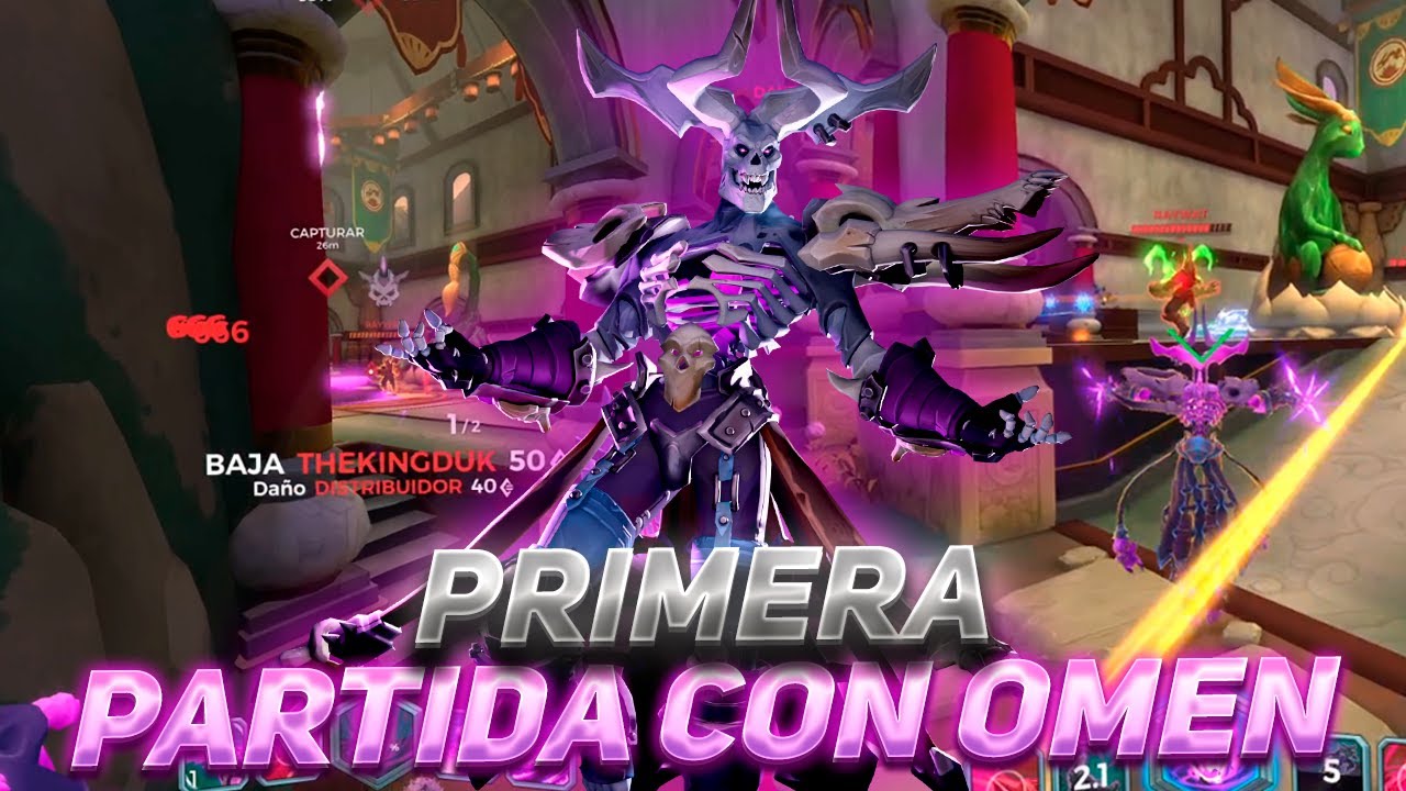 PALADINS: GM PLAYER JUEGA OMEN POR PRIMERA VEZ ¿ESTÁ OP?