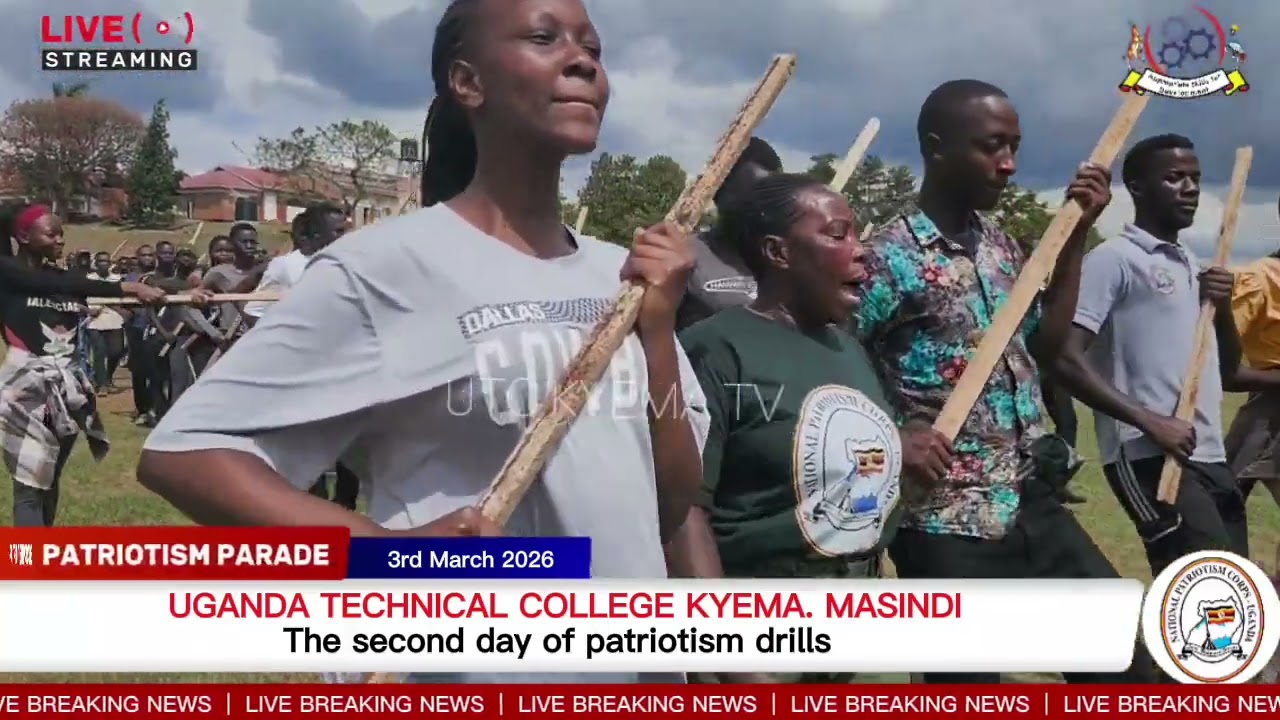 PATRIOTISM PARADE LIVE AT UTC KYEMA COLLEGE 