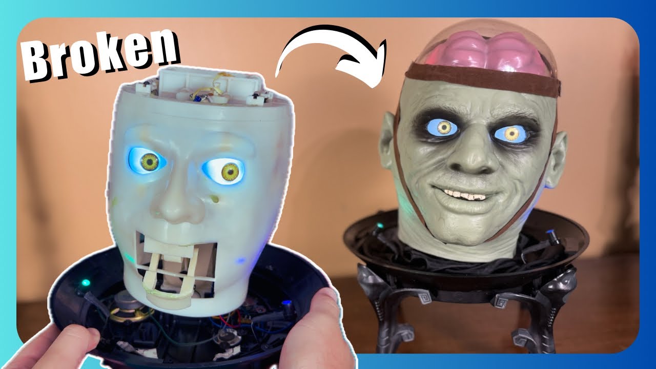 Trying to Fix a Gemmy Halloween Spirit Ball (Full Restoration)