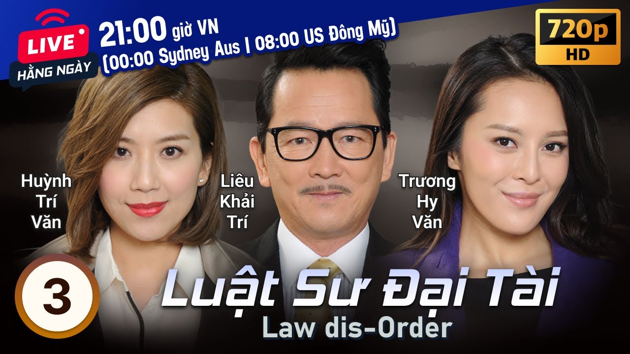 TVB Luật Sư Đại Tài tập 3/28 | tiếng Việt | Phương Trung Tín, Liêu Khải Trí | TVB 2016