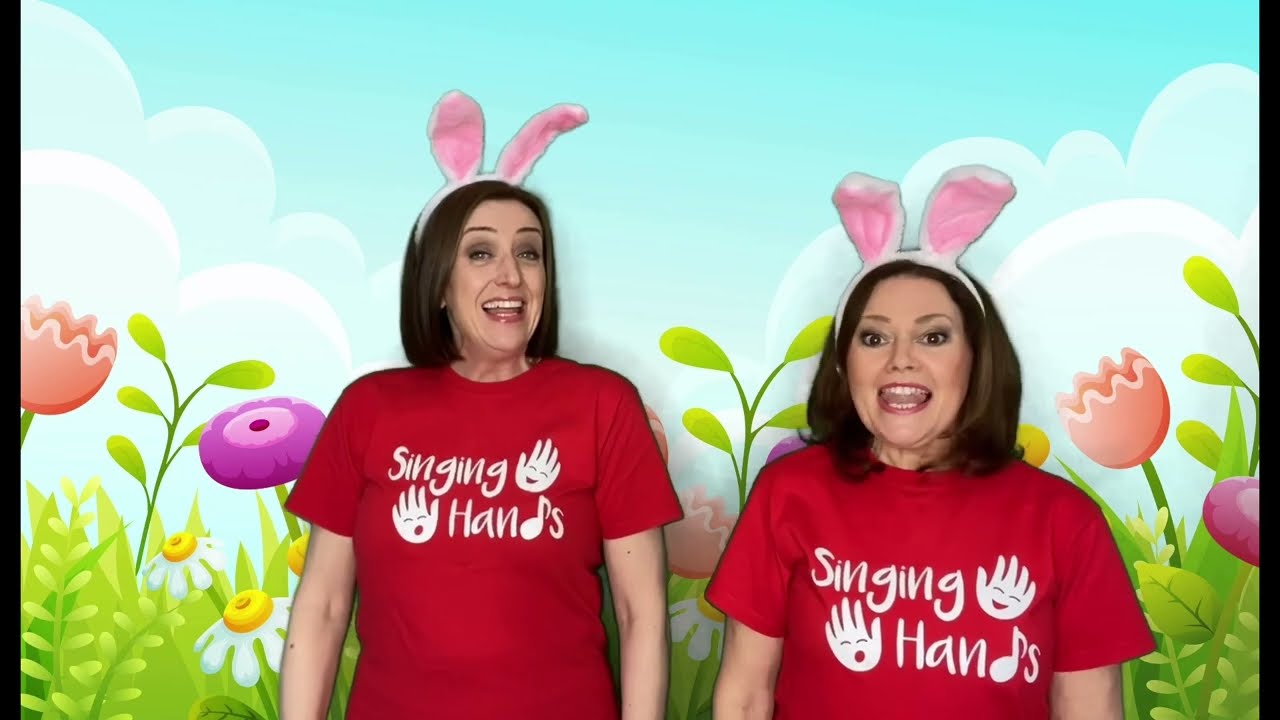 Makaton - FIVE LITTLE BUNNIES - Singing Hands