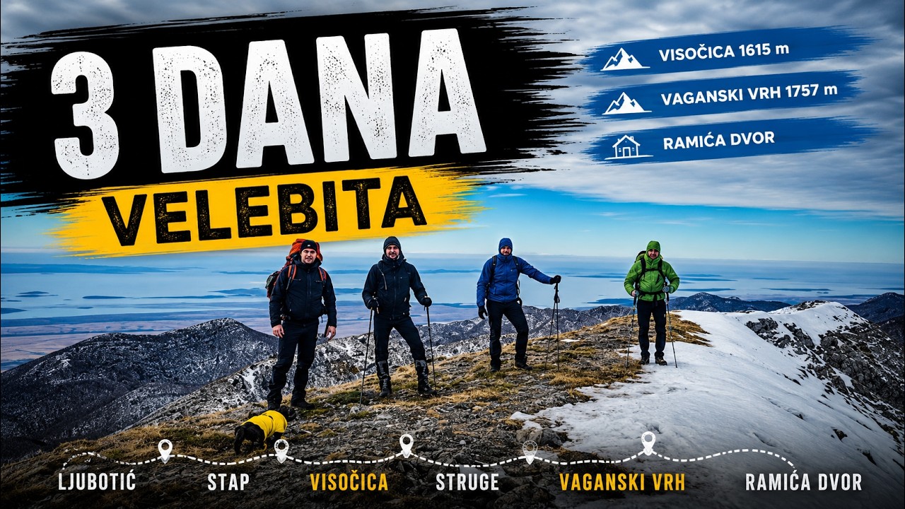 3 dana Velebita - Visočica i Vaganski vrh