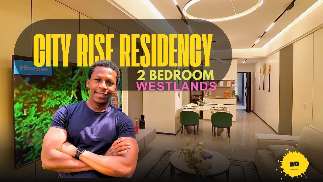 Inside a Stunning 2-Bedroom in Westlands Nairobi 🏙️ | Citi Rise Residency Tour