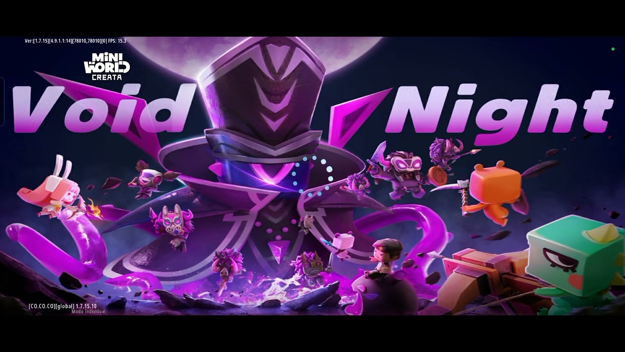 Jugando fractal space y roblo creo