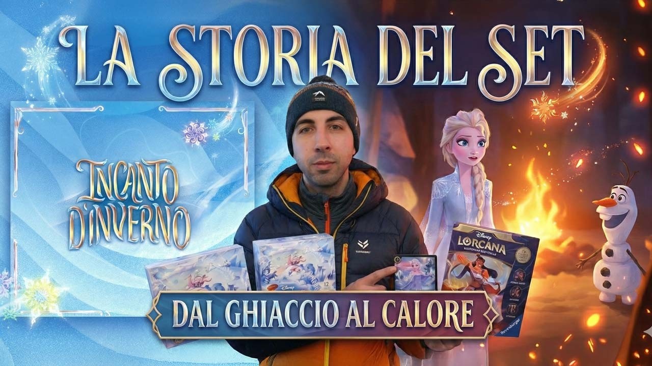 La storia di Incanto d’Inverno ❄️ Set, prodotti e consigli per collezionare e giocare | Lorcana S11