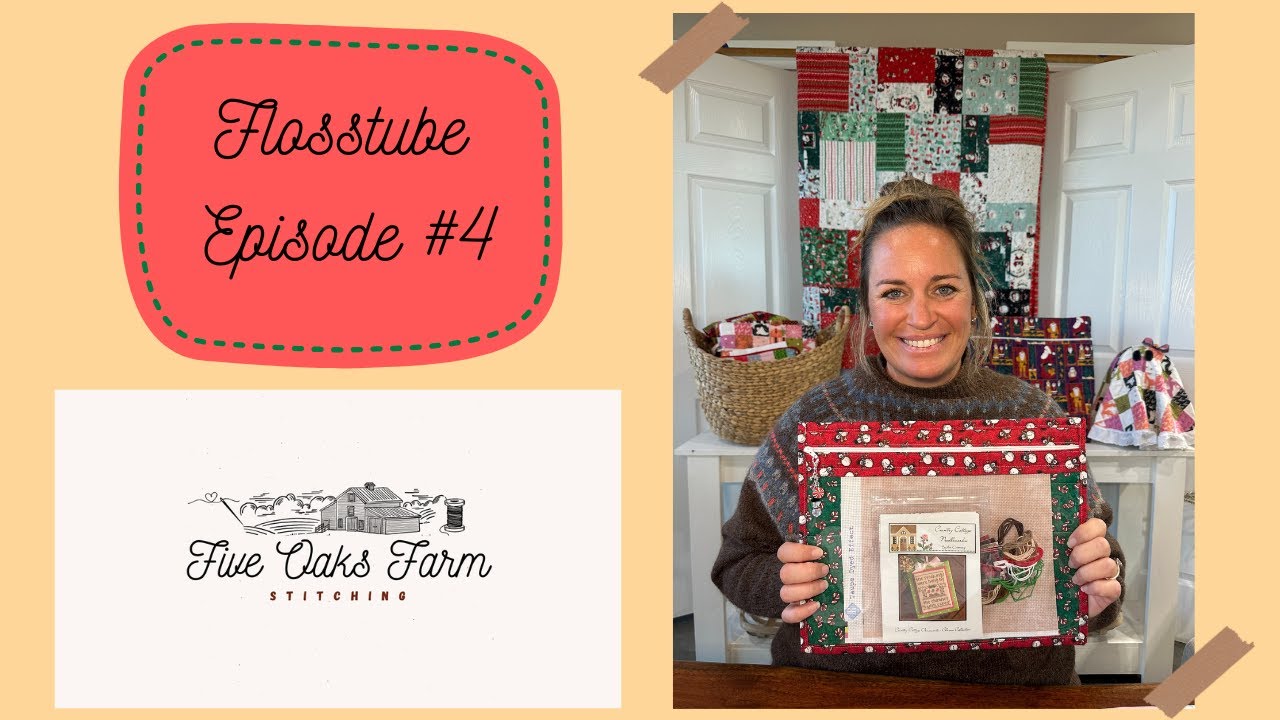Flosstube Episode #4: Lots of WIPS, Plans & Haul!
