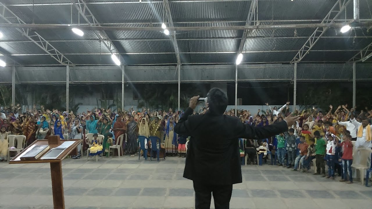 Rev. BS Paramjyothi - Revival Meetings, Gadwal.