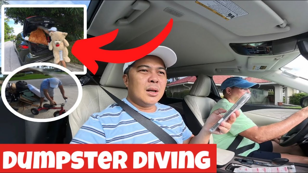 Dumpster Diving: Mayaman Ang Amerika Dipa Sirang Gamit Tapon Na | 5M Celebration | Euhannes & John