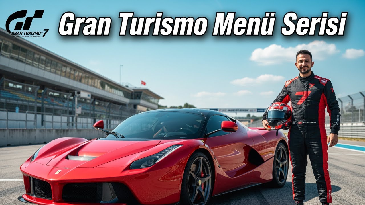 LA FERRARİ İLE YARIŞTIM./MENÜ KİTABI NO 44. /GRAN TURİSMO 7.