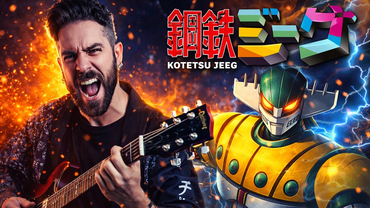 鋼鉄ジーグ STEEL JEEG | 鋼鉄ジーグのうた Kotetsu Jeeg no Uta - Metal Cover!