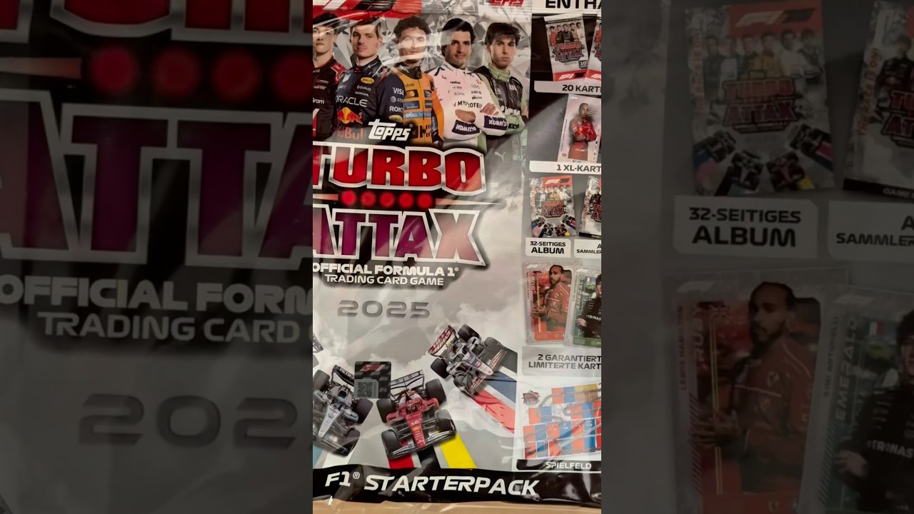 Turbo Attax 2025 Starter Pack #topps #turboattax #formula1 #sportscards #fyp ​⁠@Topps
