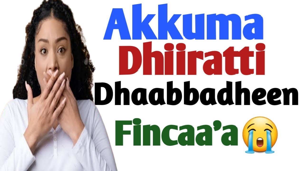 Akka Dhiiratti Dhaabbadheen Fincaa'a