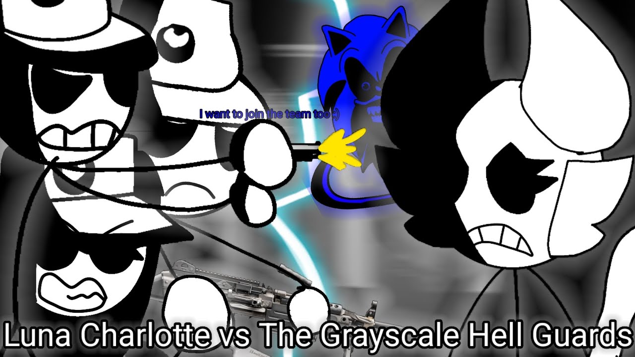 The Chaos Realms ep 1: Luna Charlotte vs The Grayscale Hell Facility Gaurds